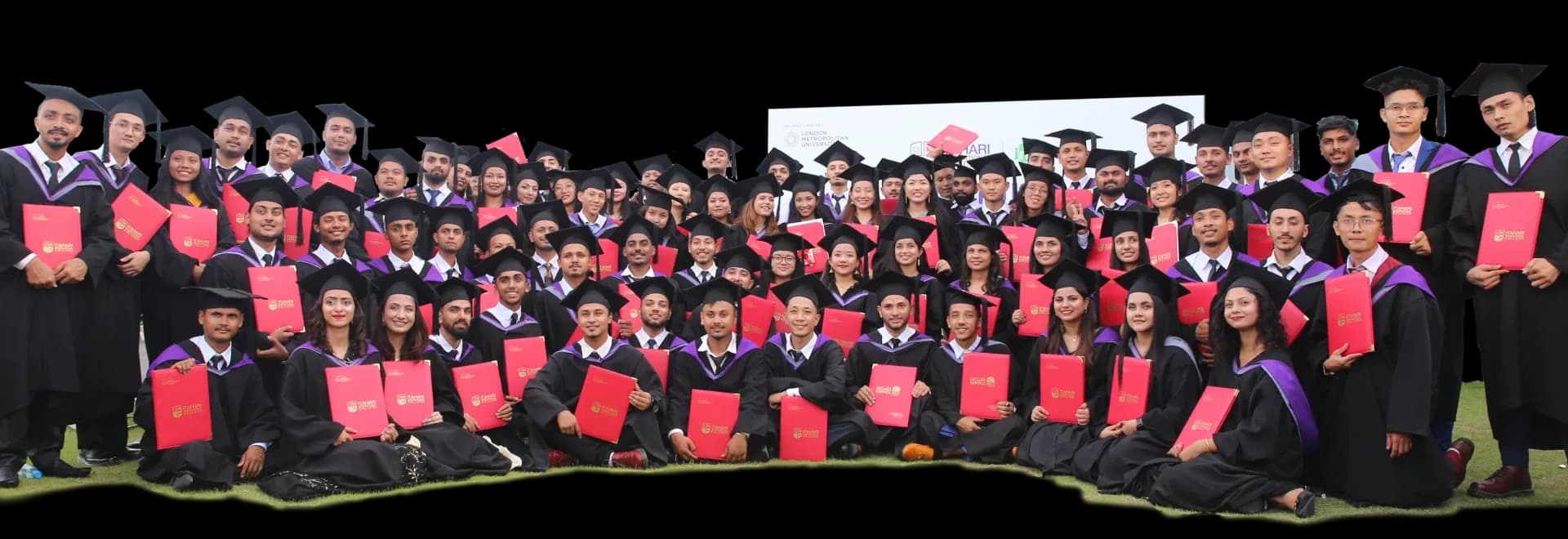 Successful Students Celebrating Graduation at Itahari International College