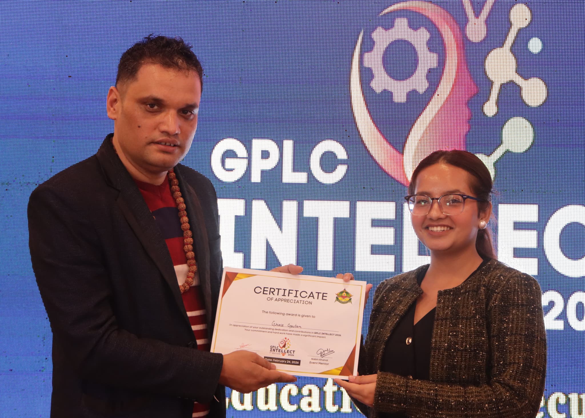 BA (Hons) Business Administration Year 2 Student Wins HRM Department at GPLC Intellect 2026